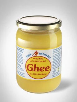 Finck Naturkost Original Ayurveda Ghee, 480 Gr Gla