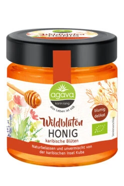 Agava Wildblütenhonig - Karibische Blüten, 500 Gr