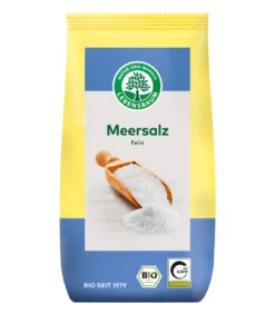 Lebensb Meersalz Unjodiert, Fein , 500 G Packung
