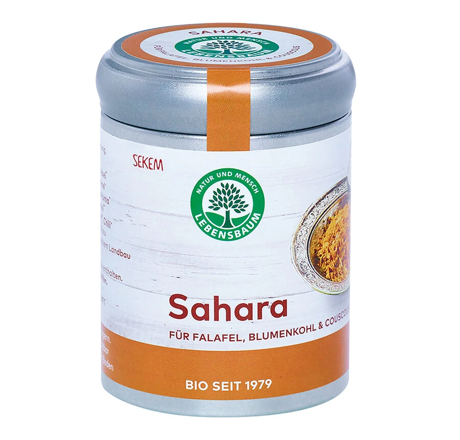 Lebensb Sahara, Für Reis & Couscous, 65 Gr Dose 1 Lebensb Sahara, Für Reis & Couscous, 65 Gr Dose