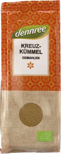 Dennree Kreuzkümmel Gemahlen, 50 Gr Packung