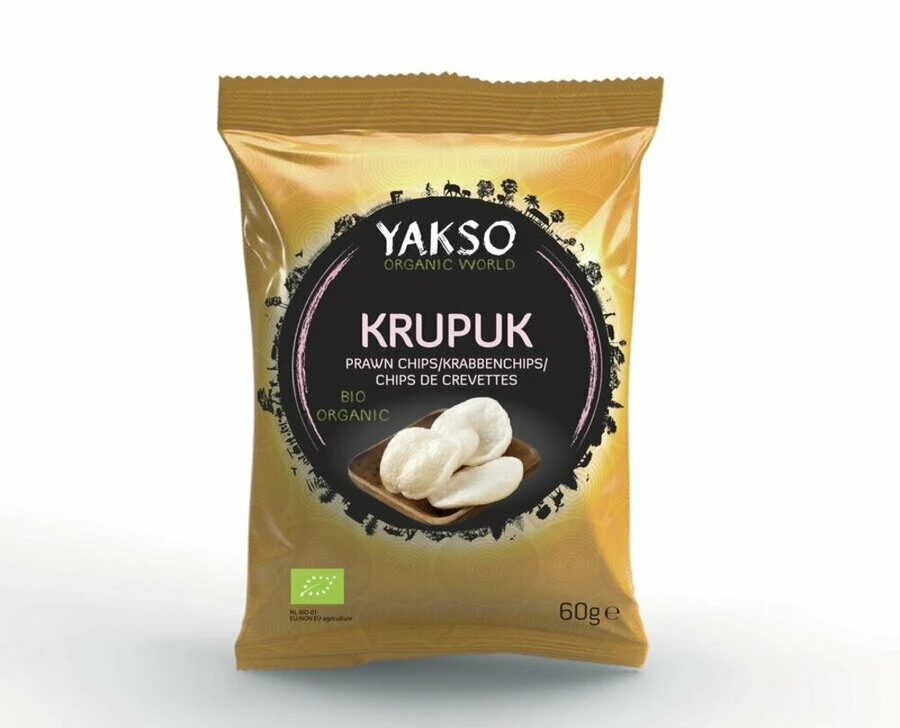 Yakso Krupuk Krabbenchips, 60 G Packung 1 Yakso Krupuk Krabbenchips, 60 G Packung