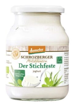 Schrozberger Milchbauern Joghurt Mild Stichfest, 5