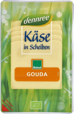 Dennree Gouda In Scheiben, 150 G Packung - Laktose