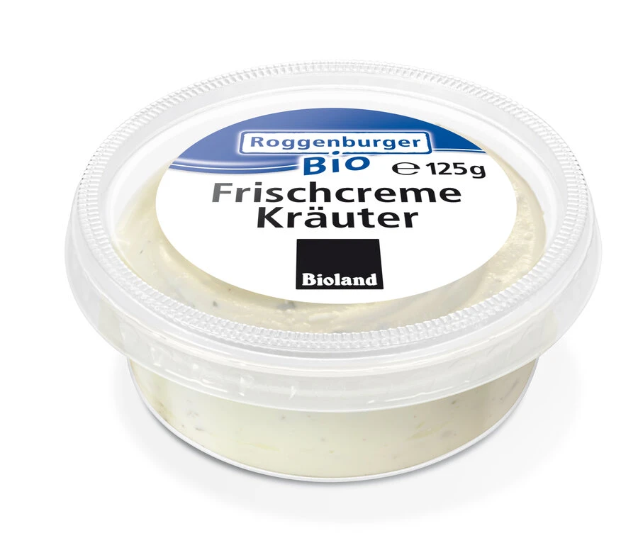 Roggenburger Bio Prepacking Frischcreme Kräuter, 1 1 Roggenburger Bio Prepacking Frischcreme Kräuter, 1