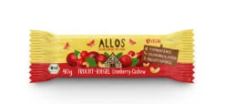 Allos Frucht-Riegel Cranberry Cashew, 40 G Stück