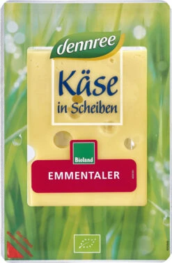 Dennree Emmentaler In Scheiben, 125 G Packung -lak