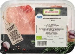 Königshofer Bio Schweineschnitzel, Ca. 300 Gr Packung -Deutschland Essen Verkäufe 2024 2900340000006apqJ5QlJPcKHU