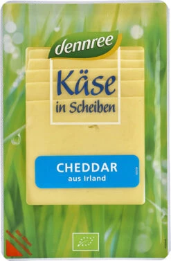 Dennree Cheddar Aus Irland, 125 G Packung -laktose