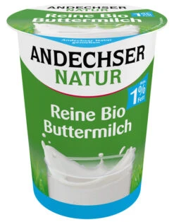 Andechser Natur Buttermilch Max. 1%, 500 G Becher