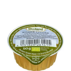 Ökoland Rinder-Lyoner Mit Sonnenblumenöl, 50 Gr Sc