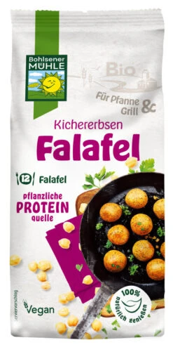 Bohlsener Mühle Kichererbsen Falafel, 165 G Packun