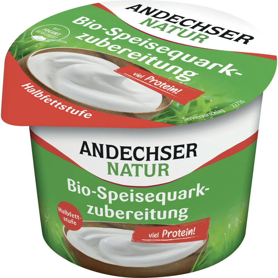 Andechser Natur Speisequarkzubereitung Halbfettstu 1 Andechser Natur Speisequarkzubereitung Halbfettstu