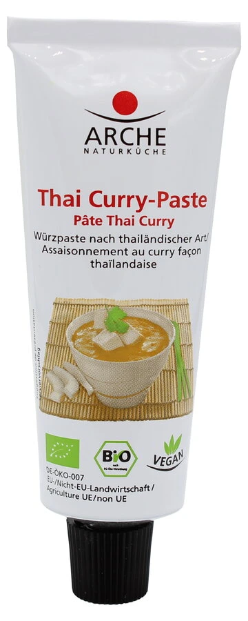 Arche Naturküche Thai Curry-Paste, Ohne Knoblauch 1 Arche Naturküche Thai Curry-Paste, Ohne Knoblauch