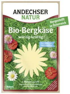 Andechser Natur Bergkäse In Scheiben, 125 G Packun