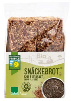 Bohlsener Mühle Chia & Leinsaat Snäckebrot, Biolan