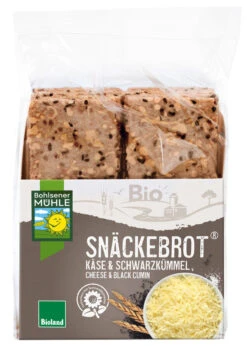 Bohlsener Mühle Schwarzkümmel & Käse Snäckebrot, 2
