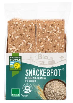 Bohlsener Mühle Roggen & Quinoa Snäckebrot, Biolan