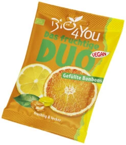Bio4you Das Fruchtige Duo Bonbons Orange & Zitrone