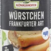 Königshofer Würstchen Frankfurter Art, 540 G Glas -Deutschland Essen Verkäufe 2024 310673 215581 big