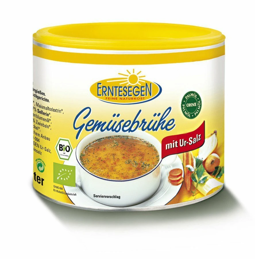 Erntesegen Gemüsebrühe, 250 Gr Dose 1 Erntesegen Gemüsebrühe, 250 Gr Dose
