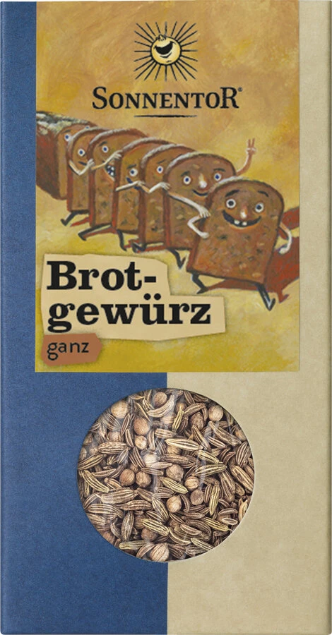 Sonnentor Brotgewürz, Ganz, 50 Gr Packung 1 Sonnentor Brotgewürz, Ganz, 50 Gr Packung