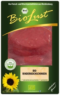 BioLust Bio Rinderkochschinken, 80 Gr