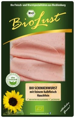 BioLust Bio Schinkenwurst Hauchfein, 80 Gr
