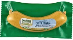 Ökoland Bio Geflügel-Fleischwurst, 180 Gr Packung