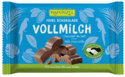 Rapunzel Vollmilch Schokolade HIH, 100 Gr Stück