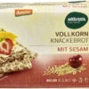 Naturata Vollkorn-Knäckebrot Mit Sesam Demeter, 250 Gr Packung
