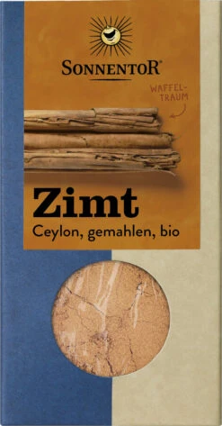 Sonnentor Zimt Ceylon, Gemahlen, Mild, 40 Gr Packu