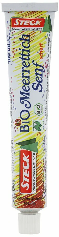 Steck Meerrettich Senf, Scharf, 100 Ml Tube