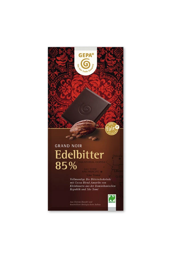 Gepa Edelbitter 85%, 100 Gr Stück 1 Gepa Edelbitter 85%, 100 Gr Stück