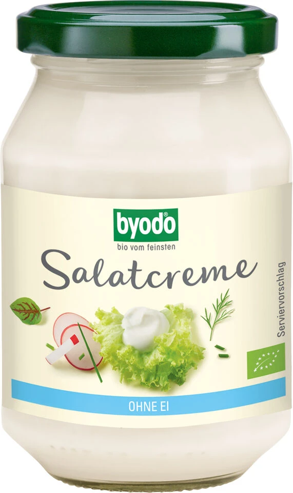 Byodo Salatcreme Ohne Ei, 250 Ml Glas 1 Byodo Salatcreme Ohne Ei, 250 Ml Glas