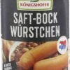 Königshofer Saftbockwürstchen In Zarter Eigenhaut, 6 Stück, 400 Gr Glas (180 Gr) -Deutschland Essen Verkäufe 2024 562882