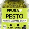 PPURA Pesto Basilikum, Limette & Cashews, 120 Gr Glas -Deutschland Essen Verkäufe 2024 566436 F