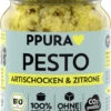 PPURA Pesto Artischocken & Zitrone, 120 Gr Glas