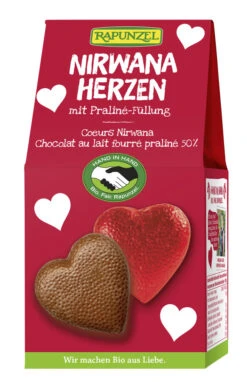 Rapunzel Nirwana Herzen HIH, 128 Gr Packung