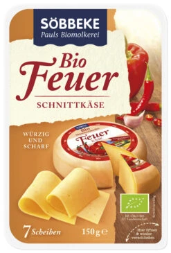 Söbbeke Feuerkäse In Scheiben, 150 G Packung
