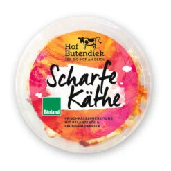 Butendieker Frischkäse Scharfe Käthe, 150 G Becher
