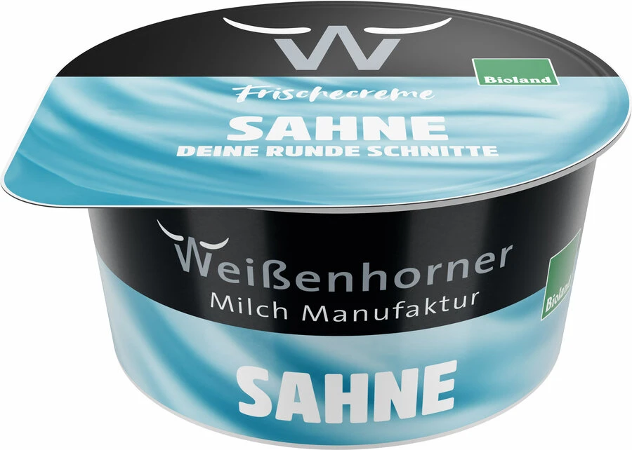 Weißenhorner Milch Manufaktur Sahne FrischeCreme, 1 Weißenhorner Milch Manufaktur Sahne FrischeCreme,
