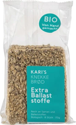 Kari's Crackers Knekke Brød Extra Ballaststoffe, 170 G Packung