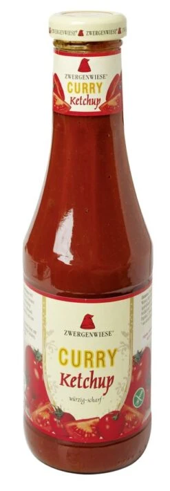 Zwergenwiese Curry-Ketchup, 500 Ml Flasche