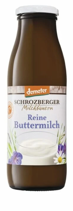 Schrozberger Milchbauern Reine Buttermilch, 500 Gr