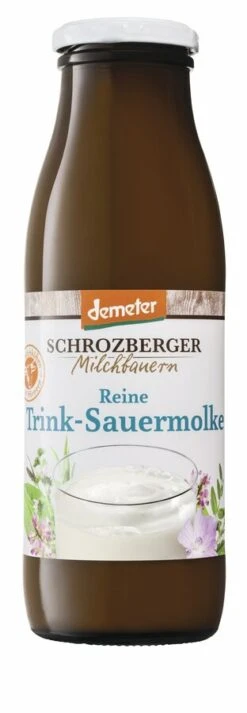 Schrozberger Milchbauern Trinkmolke Natur, 0,5 Ltr