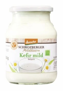 Schrozberger Milchbauern Kefir, 500 Gr Glas