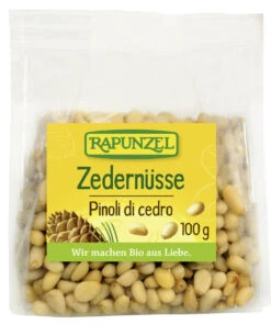 Rapunzel Zedernüsse, 100 G Tüte