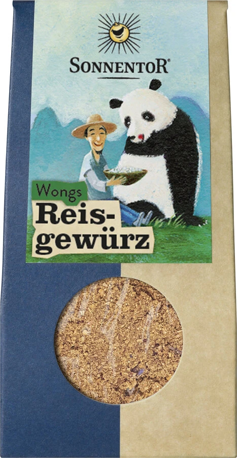 Sonnentor Wongs Reisgewürz, 40 Gr Packung 1 Sonnentor Wongs Reisgewürz, 40 Gr Packung