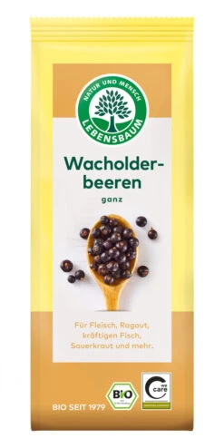 Lebensb Wacholderbeeren, Ganz, 30 Gr Packung